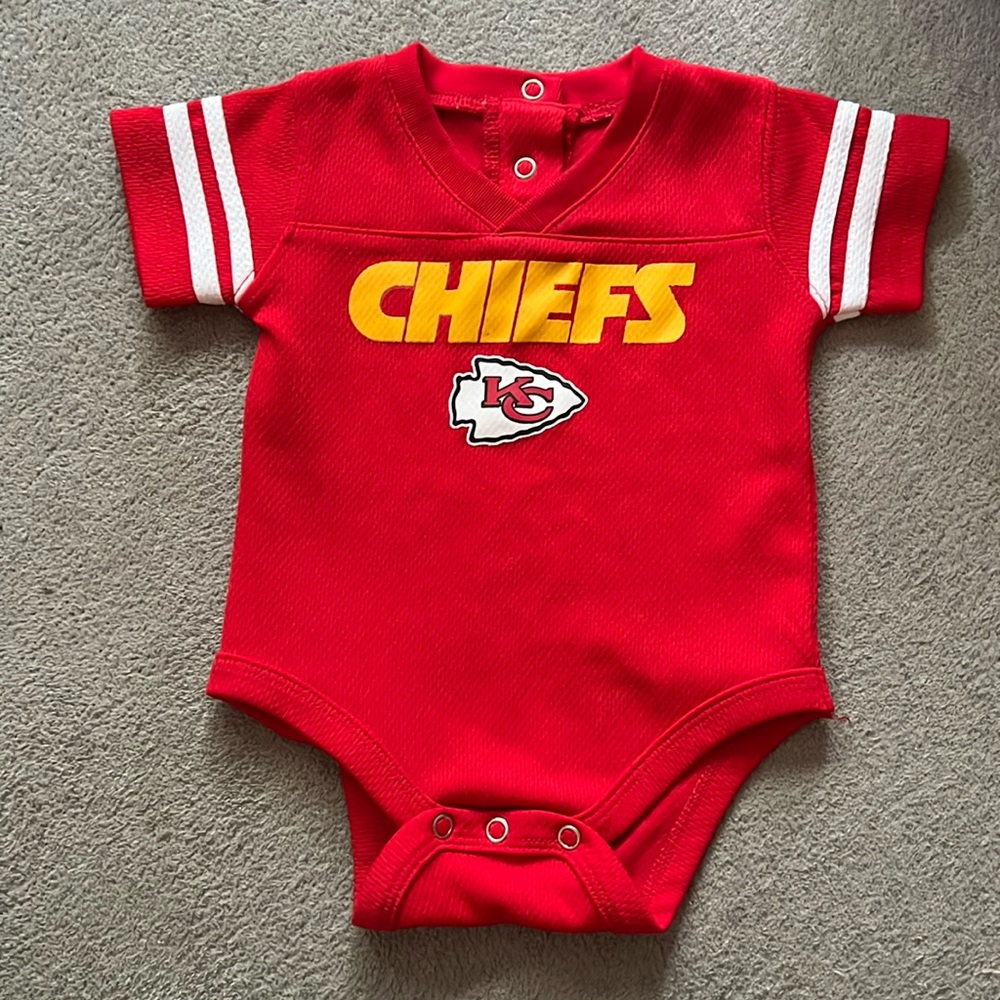 Chiefs baby onsie